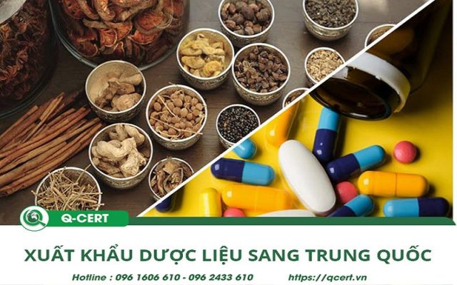 xuất khẩu dược liệu