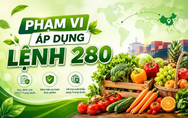 Phạm vi áp dụng lệnh 280