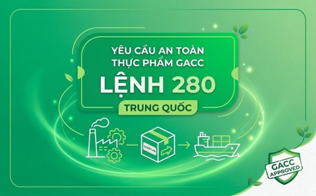 Yêu cầu an toàn thực phẩm của GACC theo lệnh 280
