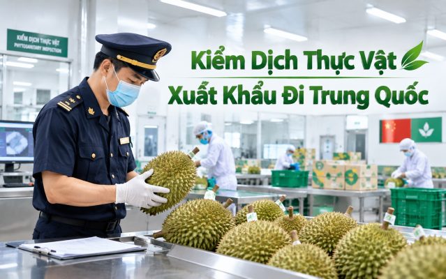 Thủ tục kiểm dịch thực vật xuất khẩu đi Trung Quốc