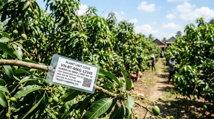 Mã số vùng trồng PUC truy xuất nguồn gốc