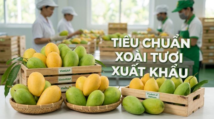 Tiêu Chuẩn Xoài Tươi Xuất Khẩu Cần Đạt Những Yêu Cầu Gì